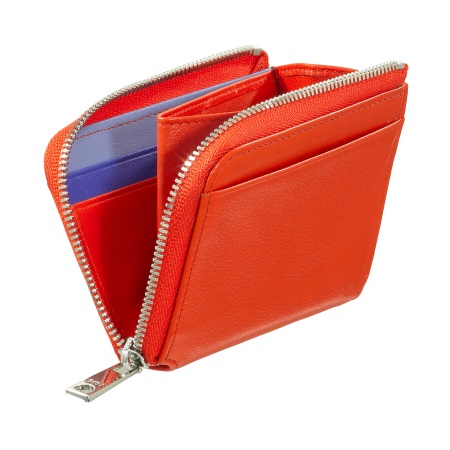 DUDU Portafoglio Uomo Piccolo con Zip, Portafoglio RFID in Pelle Colorato, Porta Carte di Credito, Design Compatto Tascabile - Img 3