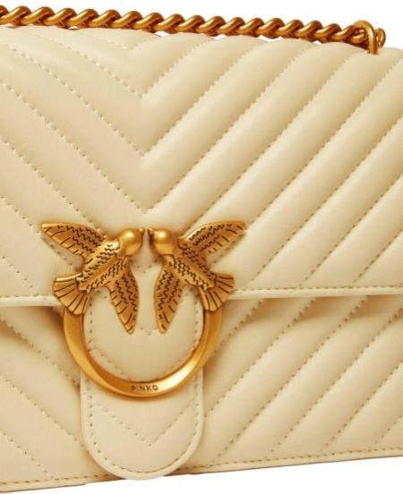 LOVE ONE CLASSIC SHEEP NAPPA CHEVRON PINKO - Img 4