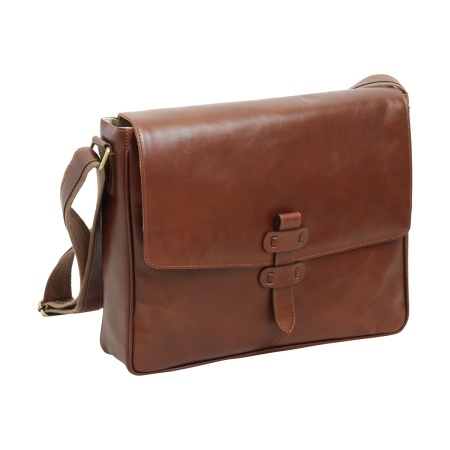 Messenger in pelle marrone - Img 2