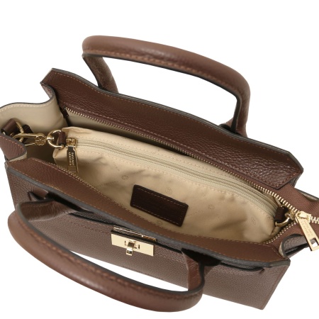 Origami - Borsa a mano in pelle - Img 6