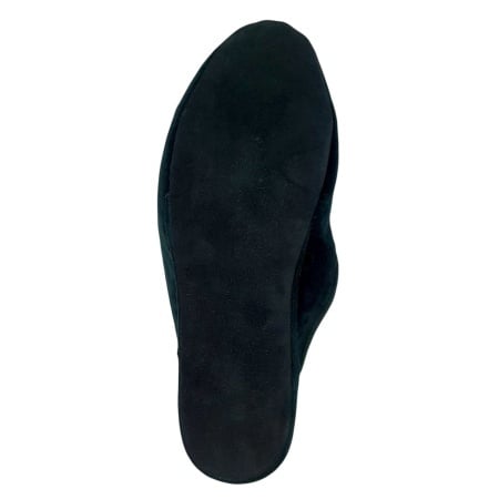 PANTOFOLE UOMO IN VELLUTO GEDA CON RICAMO CORONA PERSONALIZZATE CON INIZIALI MADE IN ITALY - Img 5