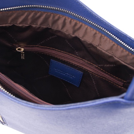 Patty - Borsa donna convertibile a zaino in pelle Saffiano - Img 4