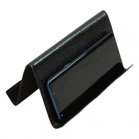 SUPPORTO IN PELLE PER IPAD E IPHONE OLD ANGLER FIRENZE ARTIGIANALE MADE IN ITALY