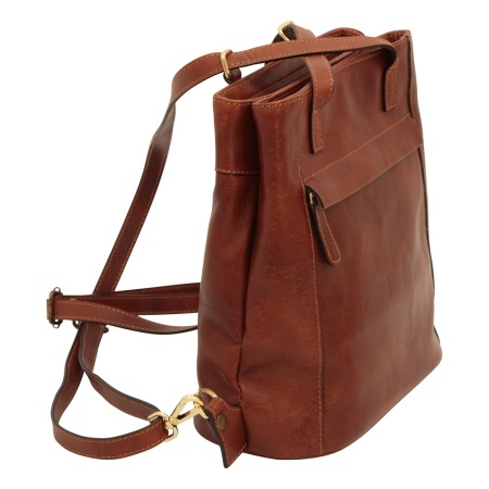 Zaino / Borsa a tracolla in pelle - Img 2