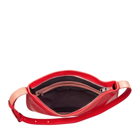 DUDU Borsa a Spalla Donna in Pelle Morbida, Borsa Hobo con Cerniera, Borsa Tracolla Grande Capiente Regolabile Colorata - Img 4