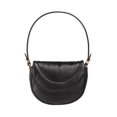 DUDU Borsa a Tracolla Spalla Donna in Pelle Trapuntata, Borsetta Piccola Elegante Imbottita con Patta, Spallina e Tracolla Removibili - Img 2