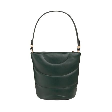 DUDU Borsa Donna a Spalla e Tracolla Trapuntata Imbottita in Pelle Nappa, Borsa Grande con Cerniera e Doppia Tracolla, Design Elegante - Img 2