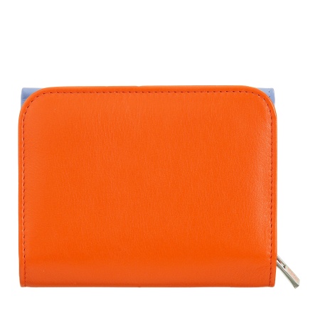 DUDU Portafoglio donna piccolo RFID in pelle multicolore Colorful - Img 2