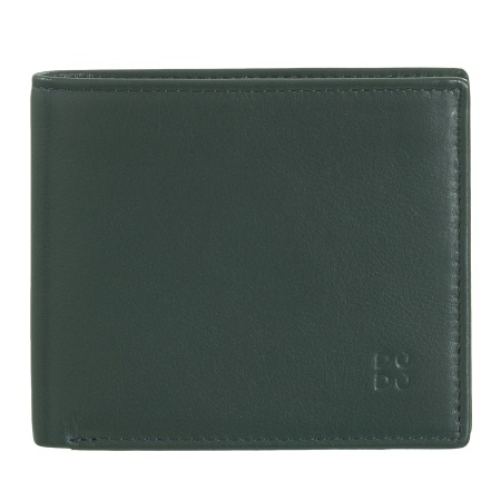 DUDU Portafoglio Piccolo da Uomo RFID in Pelle Multicolore Porta Carte Tessere - Img 2