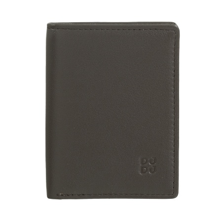 DUDU Portafoglio Uomo in Pelle, Portafoglio Uomo Slim con Porta Carte di Credito, Porta Banconote Contanti, Piccolo e Compatto, con Protezione RFID - Img 2