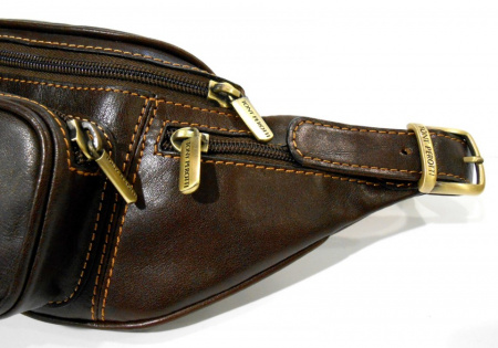 MARSUPIO IN PELLE TONY PEROTTI MODELLO 5 TASCHE - Img 5