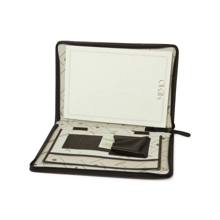 Portadocumenti con chiusura zip-Testa Moro - Img 2