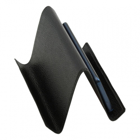 SUPPORTO IN PELLE PER IPAD E IPHONE OLD ANGLER FIRENZE ARTIGIANALE MADE IN ITALY - Img 4