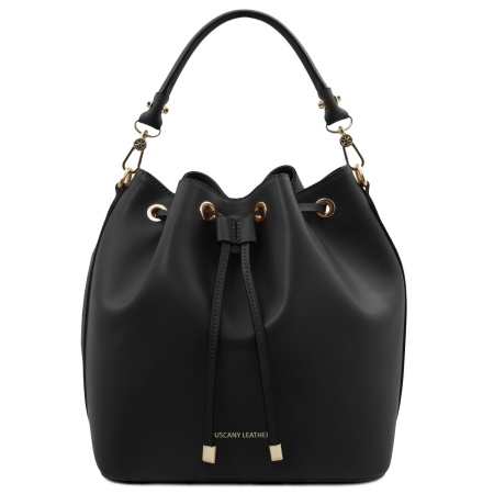 Vittoria - Borsa secchiello in pelle