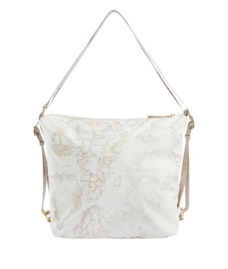 BORSA HOBO DOPPIA PORTABILITA' GEO SOFT WHITE ALVIERO MARTINI 1ᴬ CLASSE - Img 2
