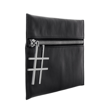 DUDU Pochette Donna Elegante in Pelle con Cerniera Zip Porta Trucchi Cellulare - Img 3