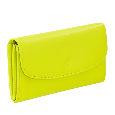 DUDU Portafoglio Donna Grande in Pelle Colorata, Portafoglio Continental, Tasche Porta Carte di Credito, Portamonete con Cerniera - Img 2