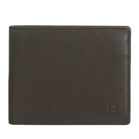 DUDU Portafoglio uomo RFID in pelle Nappa colorato con portamonete e porta carte - Img 2