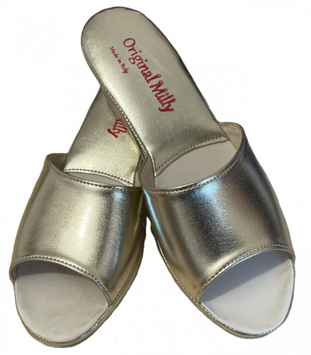 ELEGANTE CIABATTA DONNA MILLY ARTIGIANALE MADE IN ITALY