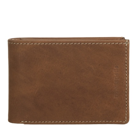 Nuvola Pelle Mini Portafoglio Uomo in Pelle con Portamonete – Compatto ed Elegante, da Taschino Giacca, con Scomparti Carte, Finestre Trasparenti e Design Minimal - Img 2