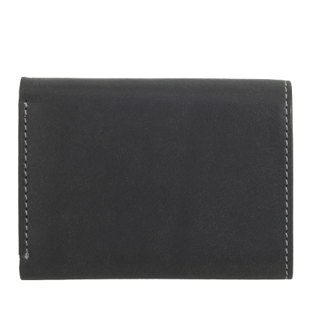 Nuvola Pelle Portafoglio Piccolo in Pelle – Elegante Trifold con Portamonete a Bottone, Scomparti per Carte Tessere e Banconote, Design Classico - Img 3