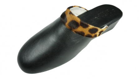 PANTOFOLE DONNA IN PELLE GEDA LINEA LUCIA MADE IN ITALY - Img 5