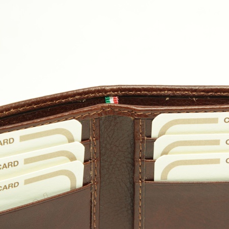 Portafoglio da uomo con schermatura RFID - Marrone - Img 2