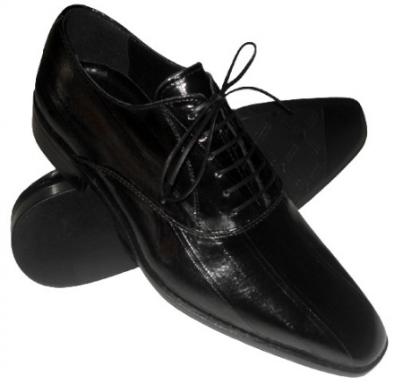 SCARPE UOMO STRINGATE IN ANGUILLA GAROFALO GIANBATTISTA ARTIGIANALI MADE IN ITALY - Img 2