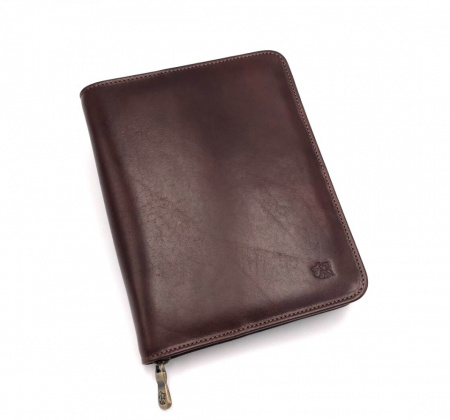 AGENDA GIORNALIERA IN PELLE CON ZIP LE ARTI 17x23 CM - Img 4