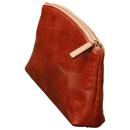 Beauty case in vacchetta. Marrone - Img 2