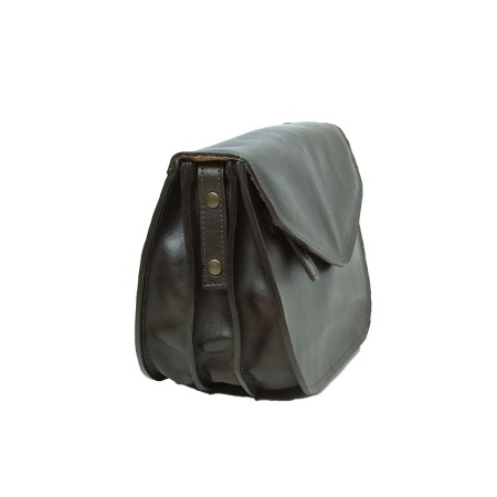 Borsa a tracolla di vitello pieno fiore-Testa Moro - Img 2
