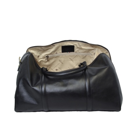 Borsa da viaggio in pelle - marrone scuro - Img 4