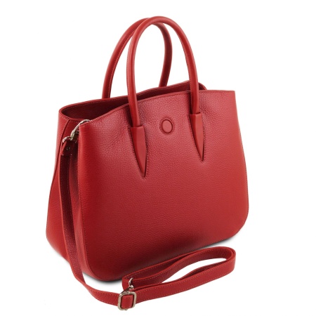 Camelia - Borsa a mano in pelle - Img 2