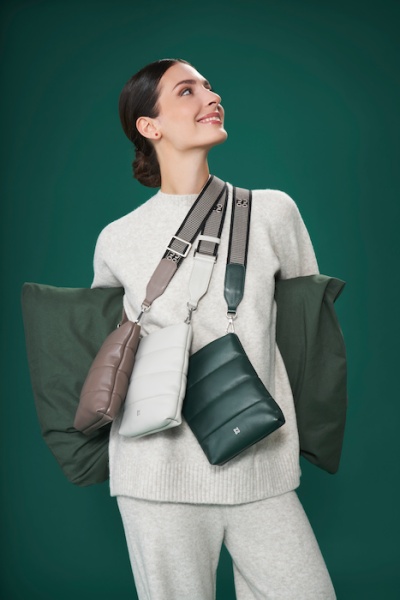 DUDU Borsa a Tracolla Donna Piccola in Pelle Trapuntata, Borsetta Morbida da Sera Elegante con Cinghia Regolabile, Design Essenziale - Img 5