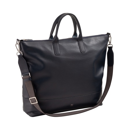 DUDU Borsa Donna Grande Morbida in Pelle, Borsa a Tracolla Capiente con Cinghia Staccabile, Borsa a Mano con Due Manici e Chiusura Zip - Img 3