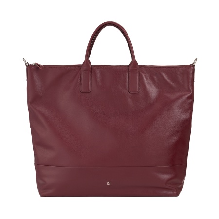 DUDU Borsa Donna Grande Morbida in Pelle, Borsa a Tracolla Capiente con Cinghia Staccabile, Borsa a Mano con Due Manici e Chiusura Zip - Img 2