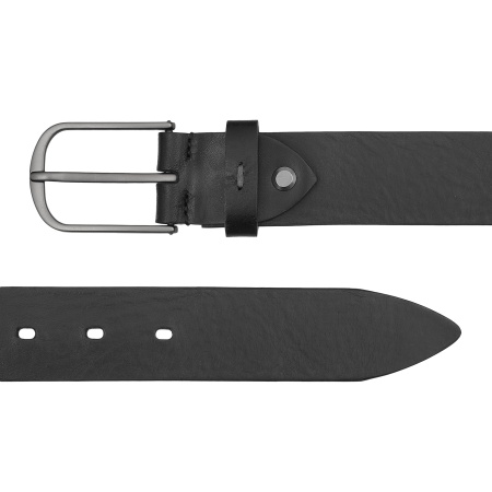 DUDU Cintura da Uomo in Pelle Cuoio Vegetale, Made in Italy, H 35mm, Cintura Morbida e Resistente di Alta Qualità - Img 2
