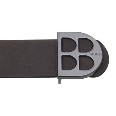 DUDU Cintura Uomo Reversibile in Pelle Liscia e Nabuk Bicolore, Made in Italy, Double Face, con Fibbia Personalizzata - Img 4