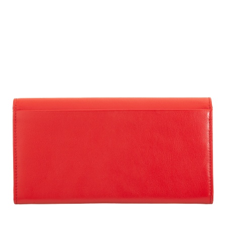 DUDU Portafoglio Donna Grande in Pelle Colorata, Portafoglio Continental, Tasche Porta Carte di Credito, Portamonete con Cerniera - Img 2