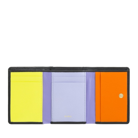 DUDU Portafoglio Donna Piccolo in Pelle RFID con Portamonete a Clic Clac Compatto 6 Porta Carte Tessere - Img 3