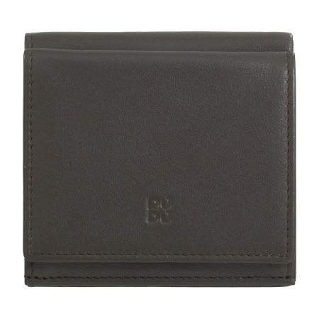 DUDU Portafoglio RFID di pelle multicolore porta carte e monete - Img 2