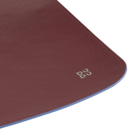 DUDU Tappetino per Mouse Morbido in Pelle, Sottile, di Design, 25x22 cm, Antiscivolo, Mouse Pad da Scrivania, Colorato - Img 2