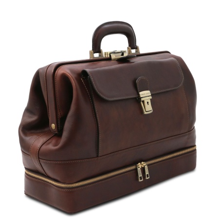 Giotto - Esclusiva borsa medico in pelle con doppio fondo - Img 2
