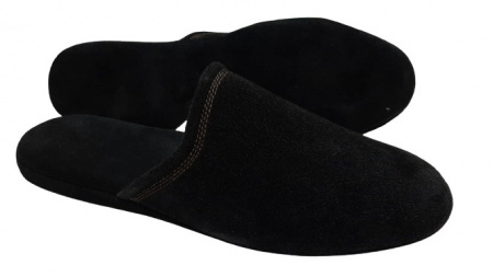 PANTOFOLE UOMO IN CROSTA SCAMOSCIATA MAGNUS MADE IN ITALY - Img 4