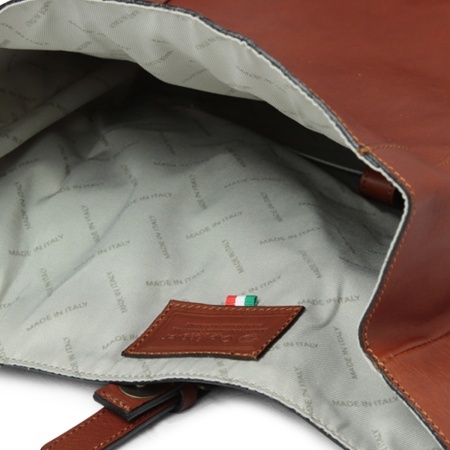 Zaino in pelle - Marrone Mogano - Img 3