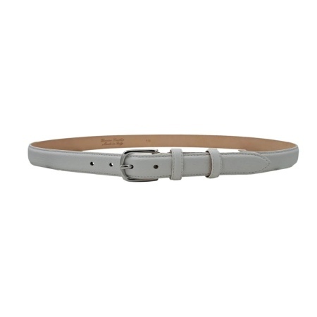 CINTURA DONNA 2,5 CM IN PELLE DI CERVO ORIONE BELTS ARTIGIANALE MADE IN ITALY - Img 3