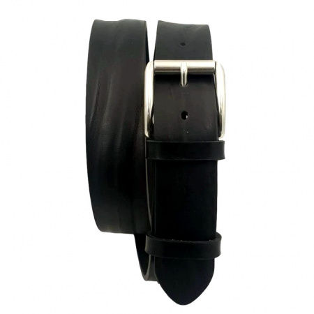 CINTURA UOMO 4 CM IN CUOIO DI TORO ORIONE BELTS ARTIGIANALE MADE IN ITALY - Img 2