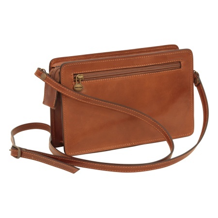 Clutch in pelle - Marrone - Img 4
