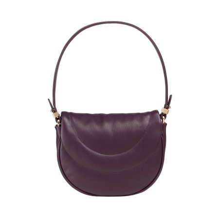 DUDU Borsa a Tracolla Spalla Donna in Pelle Trapuntata, Borsetta Piccola Elegante Imbottita con Patta, Spallina e Tracolla Removibili - Img 2