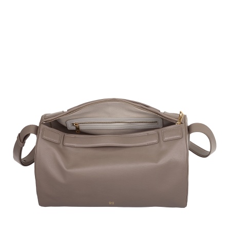 DUDU Borsa Bauletto a Tracolla da Donna in Pelle – Borsa Elegante, Grande e Spaziosa con Tracolla Regolabile per Ogni Occasione - Img 4